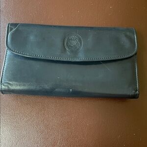 VTG Michael Stevens genuine leather black wallet